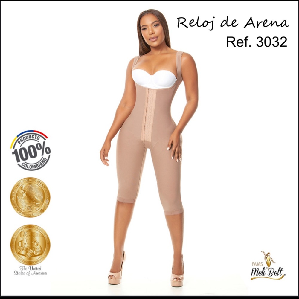 Faja Colombiana Reloj de Arena marca Melibelt 2XL